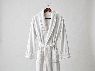 Royal Lüks Kadife Kimono Otel Bornozu