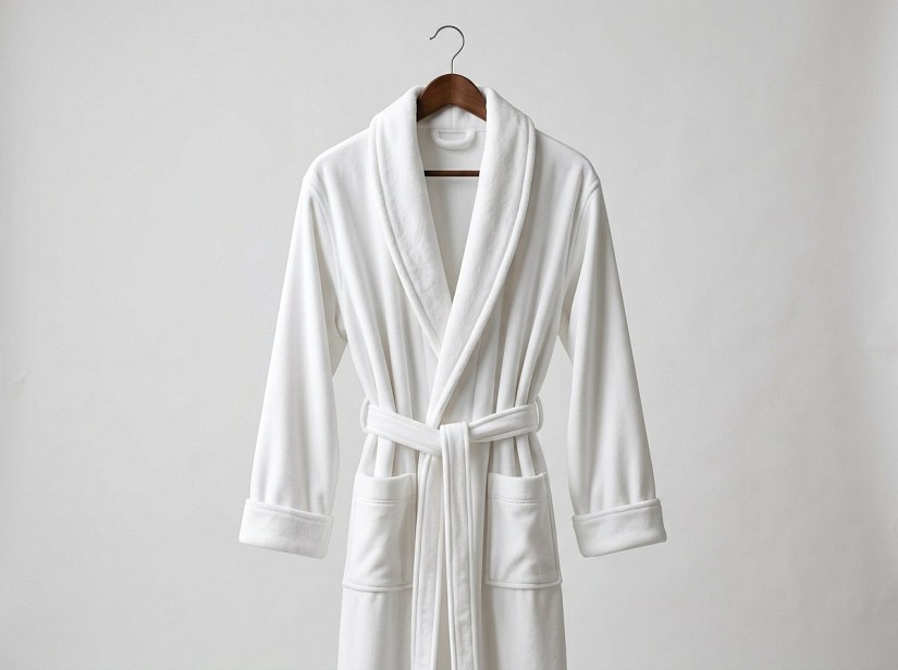 Royal Lüks Kadife Kimono Otel Bornozu
